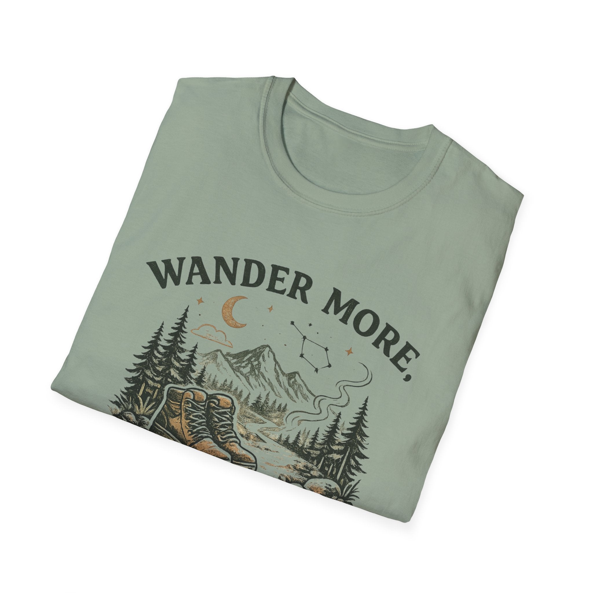 Wander More, Worry Less Tee
