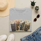 Floral Ace Playing Cards Tee