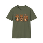 See No Hear No Speak No Squirrel Hikers Tee