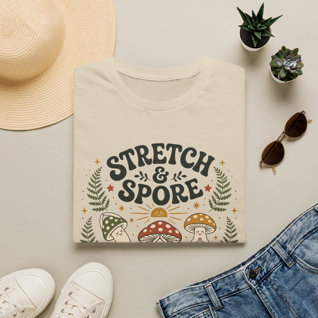 Stretch & Spore Woodland Yoga Club Tee