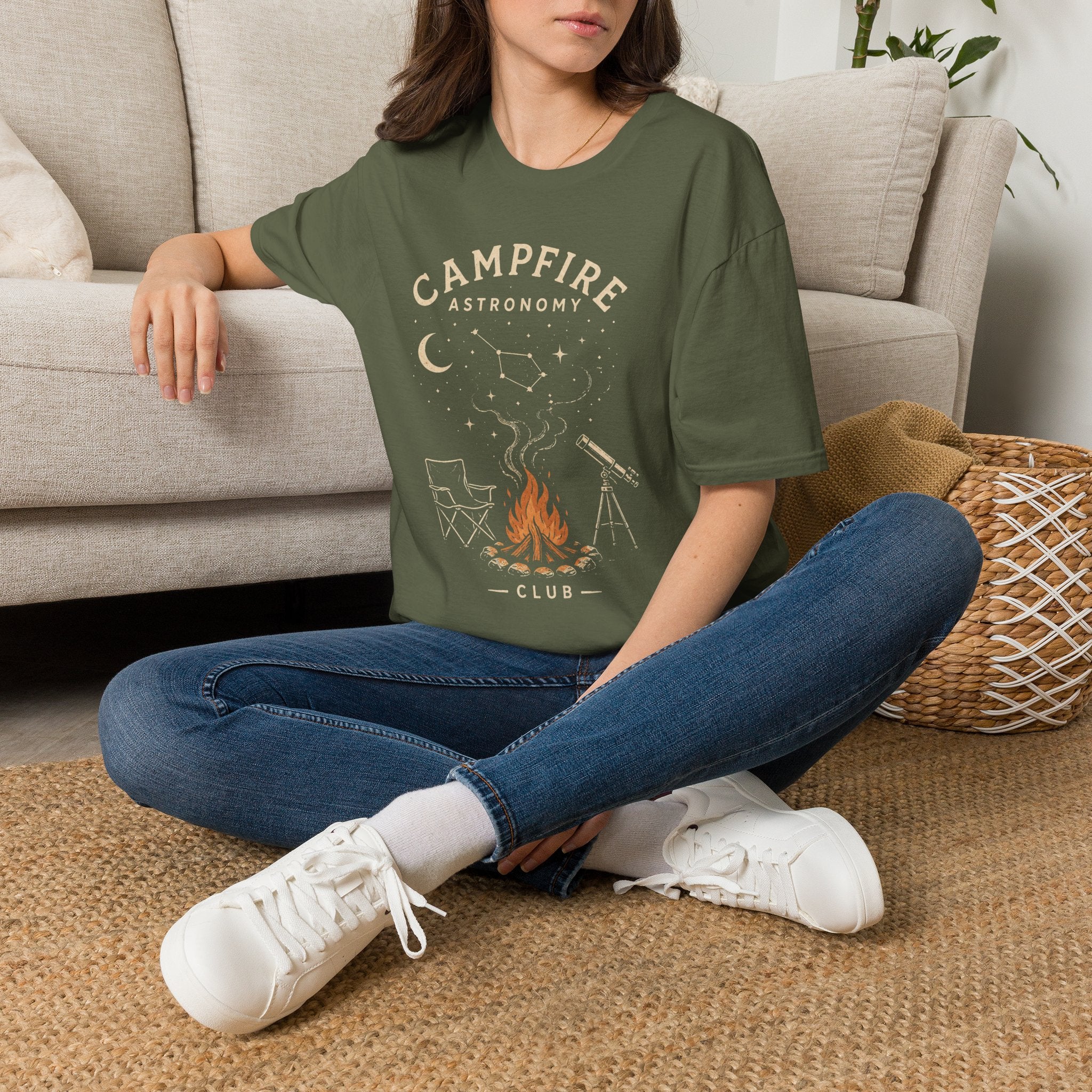 Campfire Astronomy Club Tee