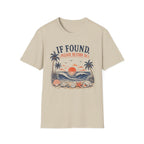 If Found Please Return To Beach Tee