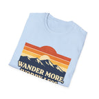 Retro Wander More, Worry Less Tee