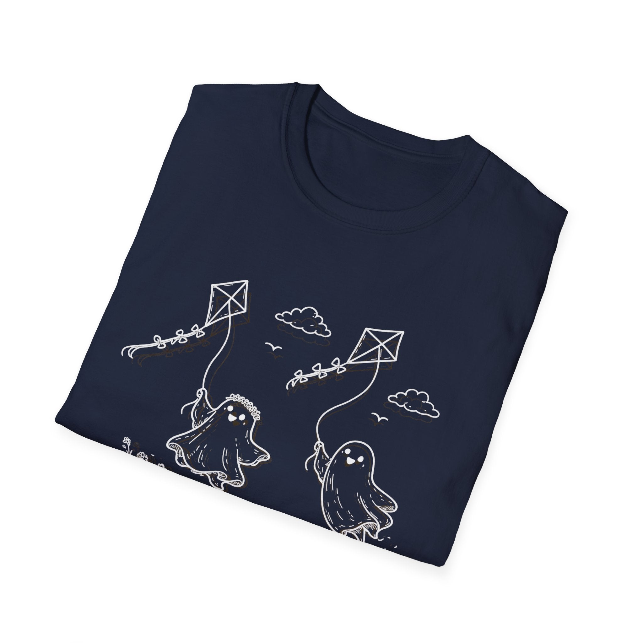 Kite Flying Ghosts Tee