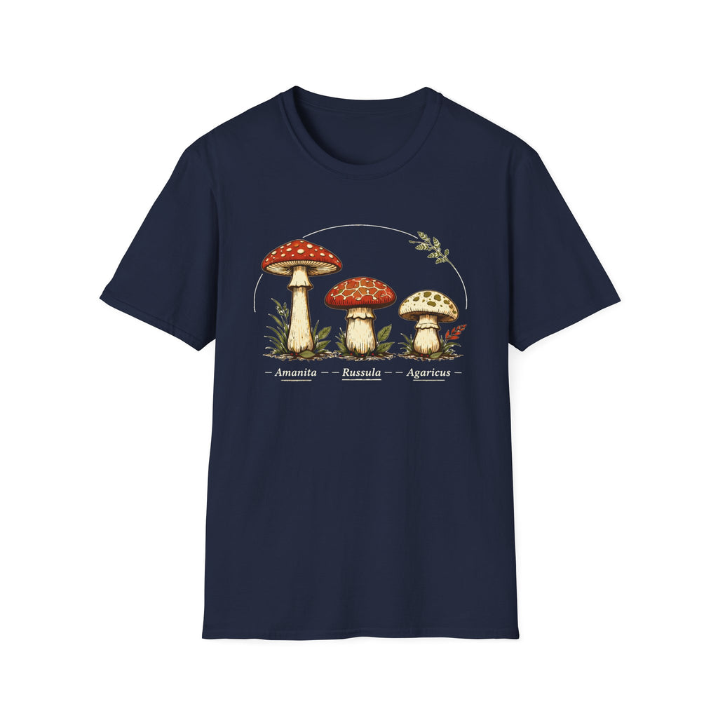 Vintage Mushroom Study Tee
