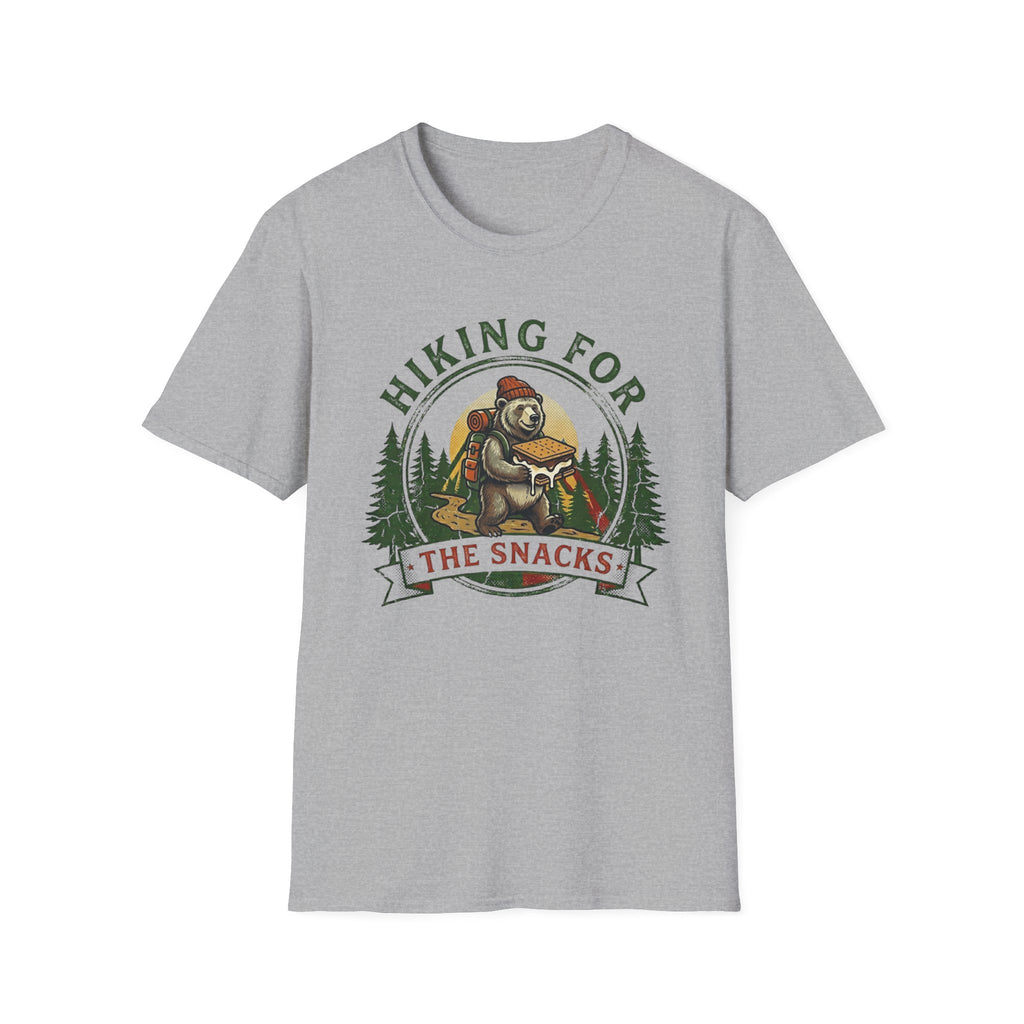 Hiking for the Snacks Bear Tee