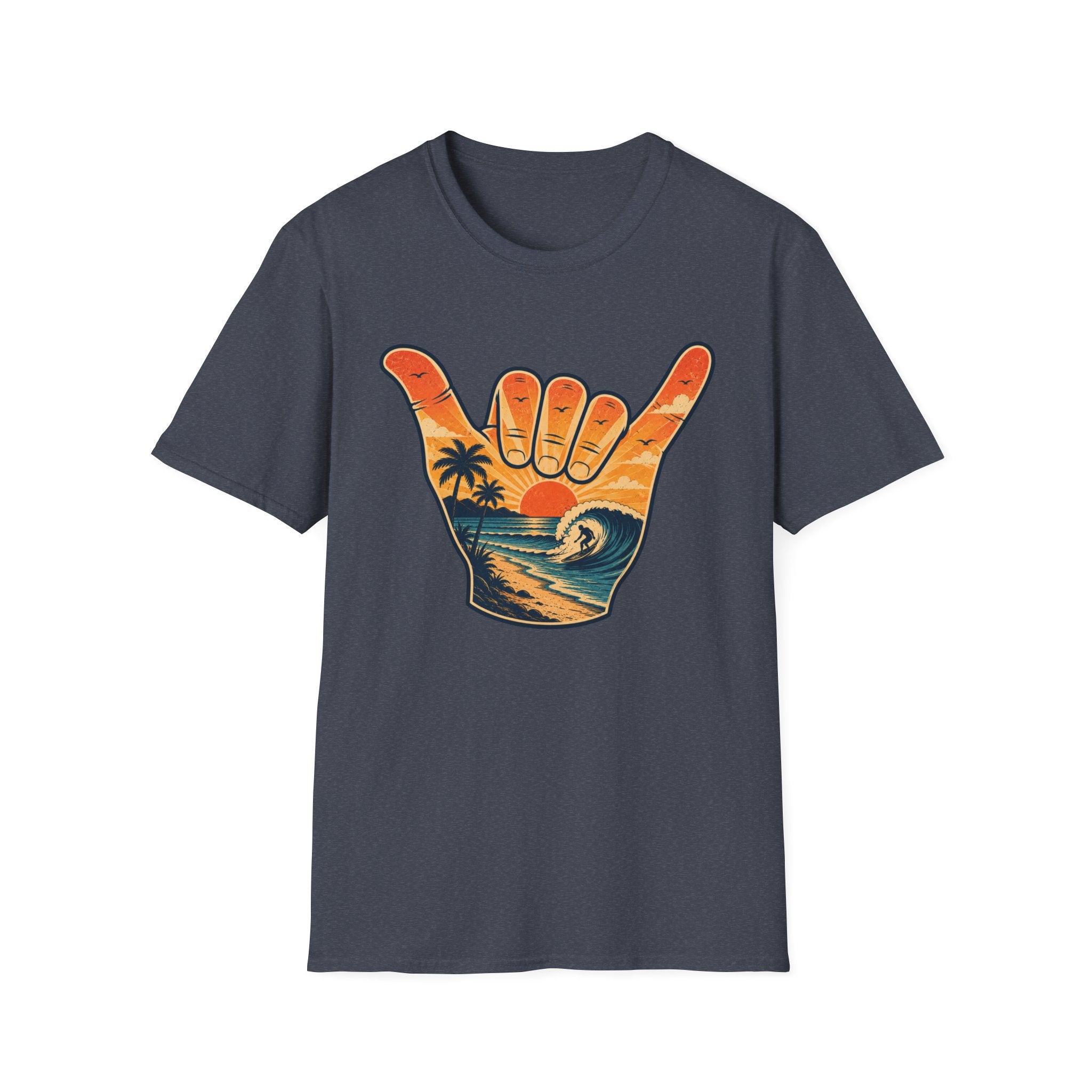Hang Loose Sunset Surf Tee