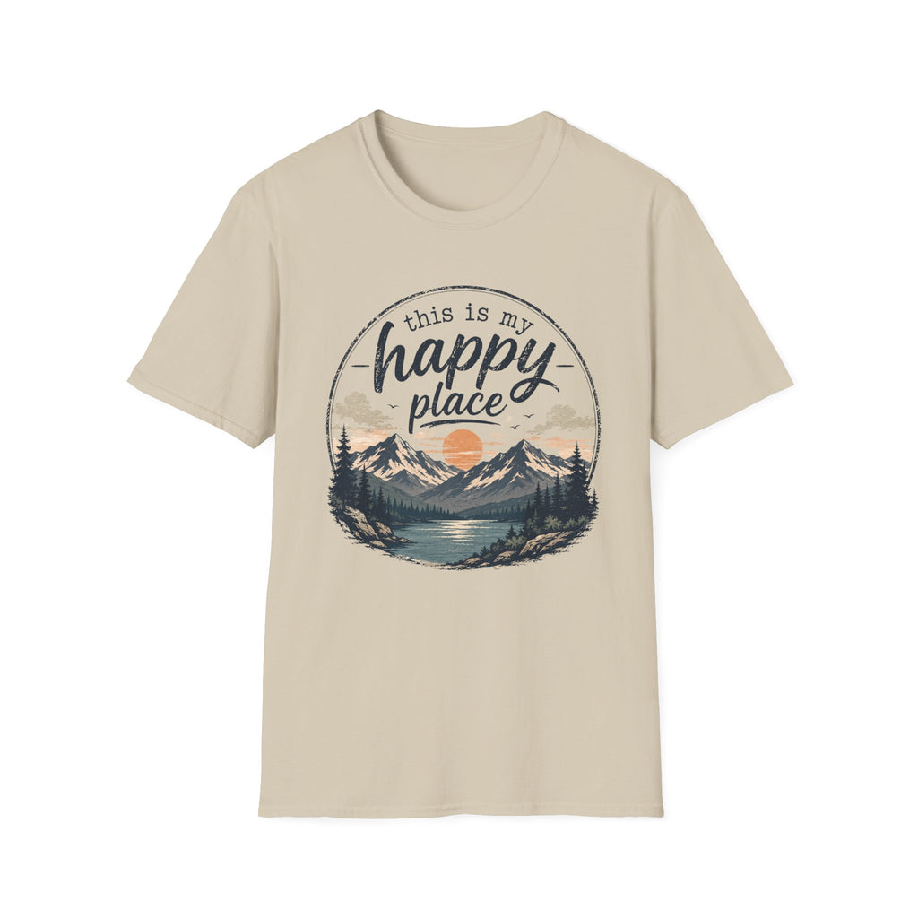 This Is My Happy Place Mountain Tee