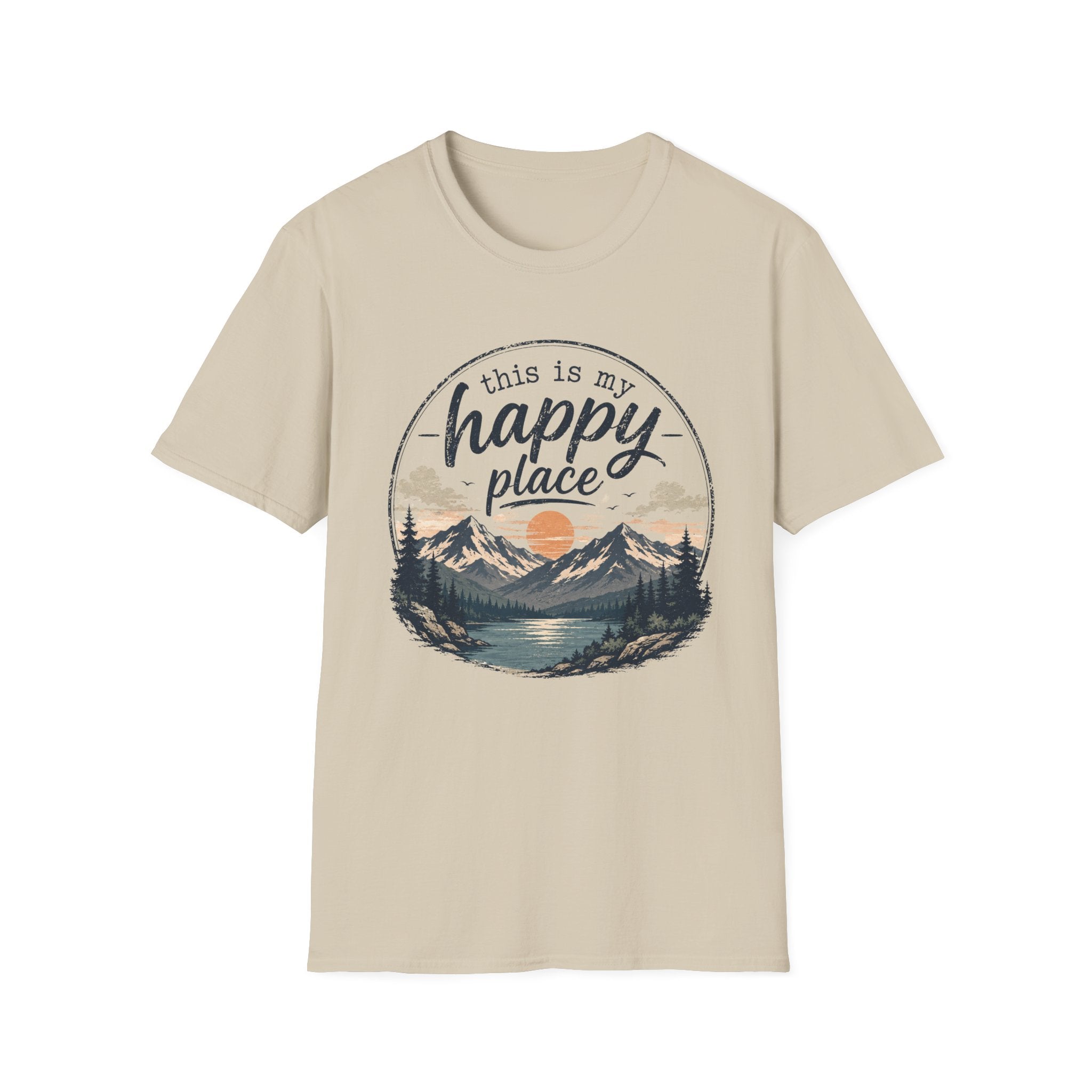 This Is My Happy Place Mountain Tee