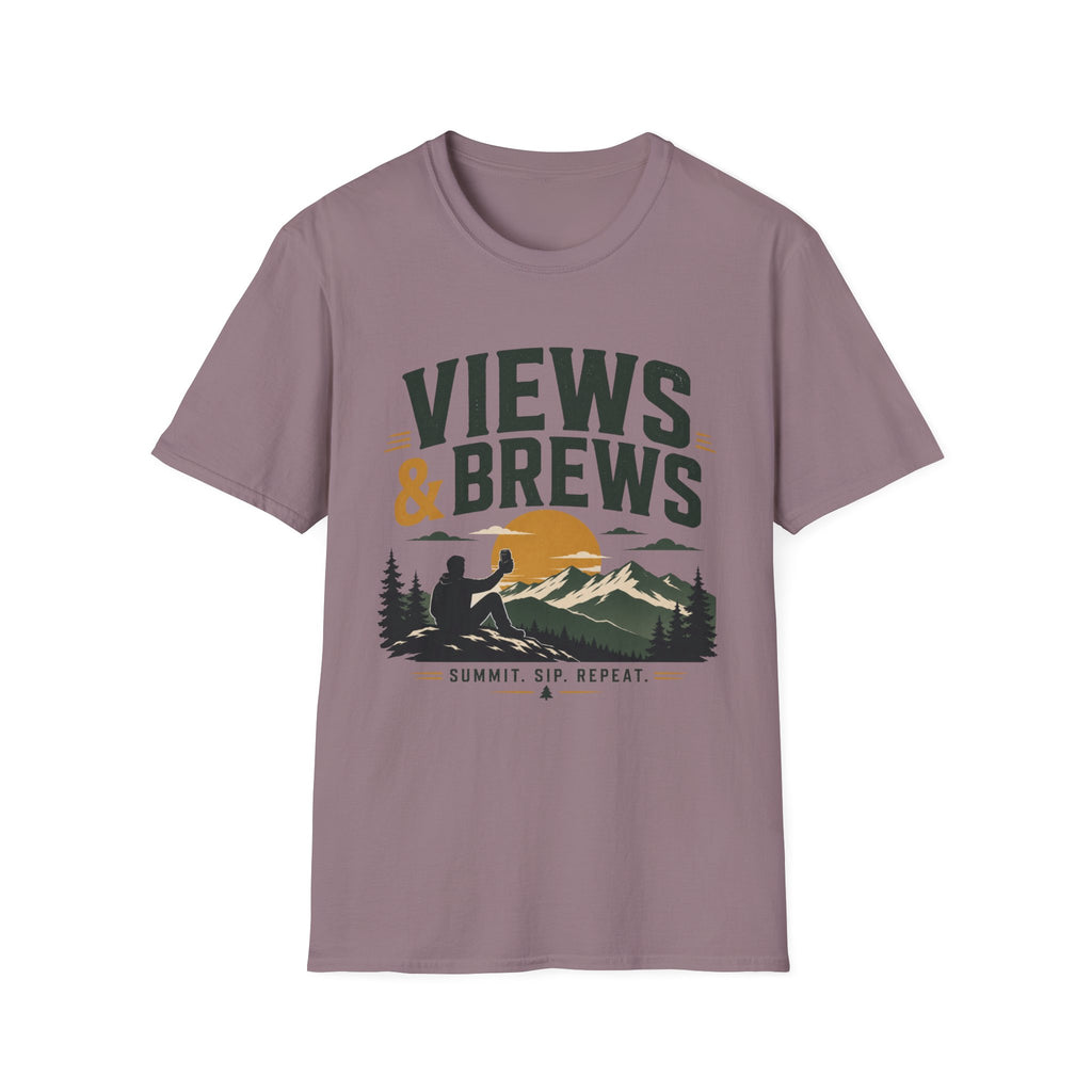 Views & Brews Men's Hiking Tee