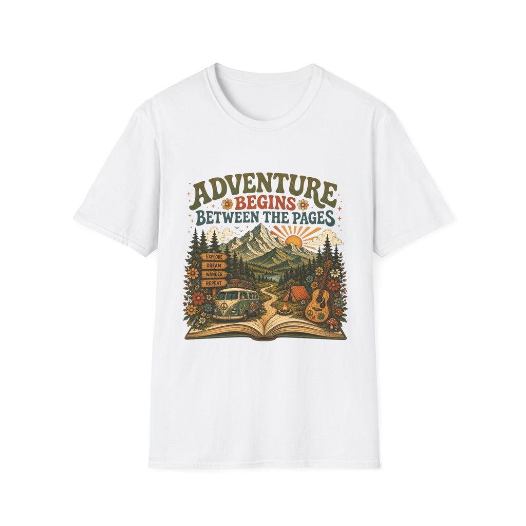 Retro Adventure Begins Tee