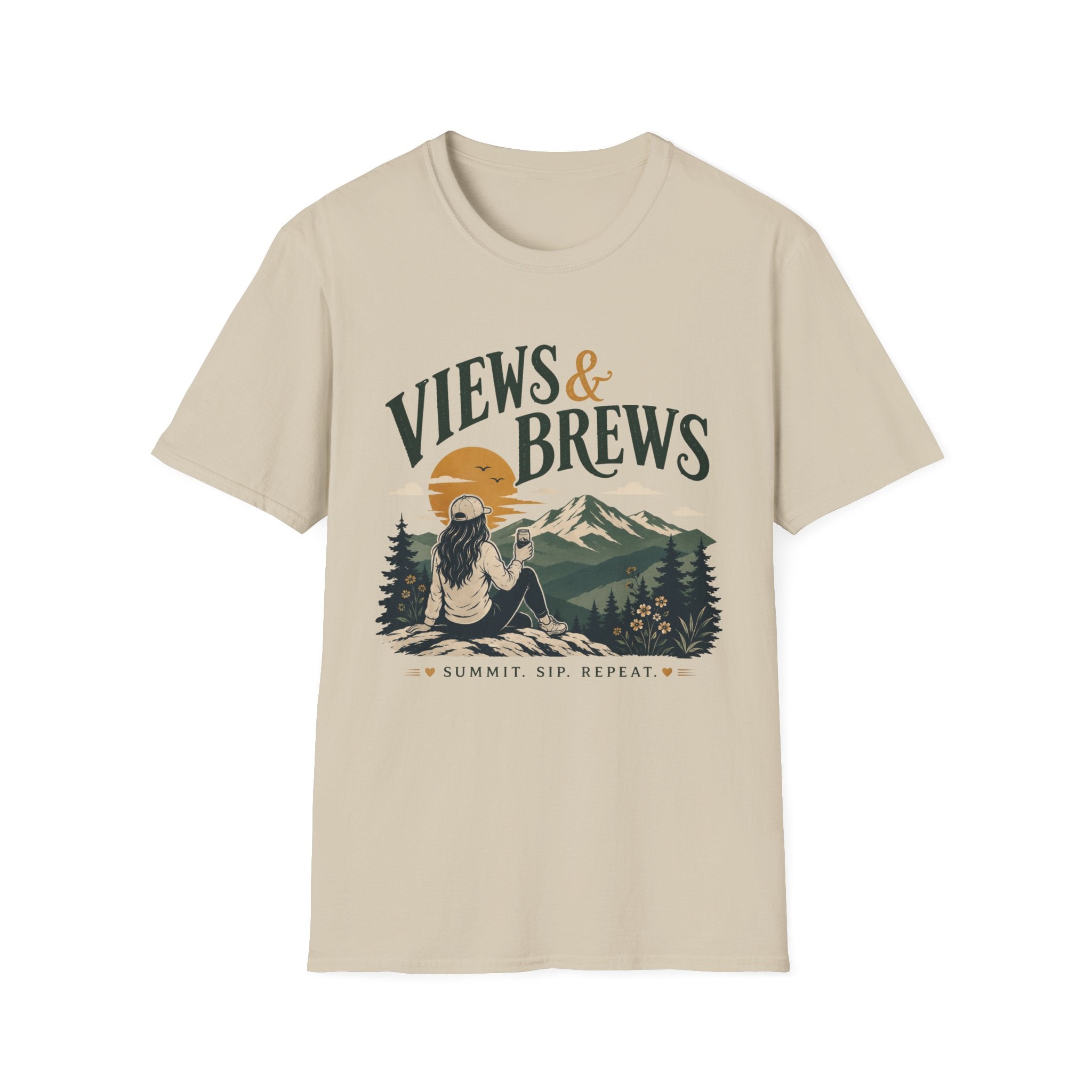 Views & Brews Women's Hiking Tee