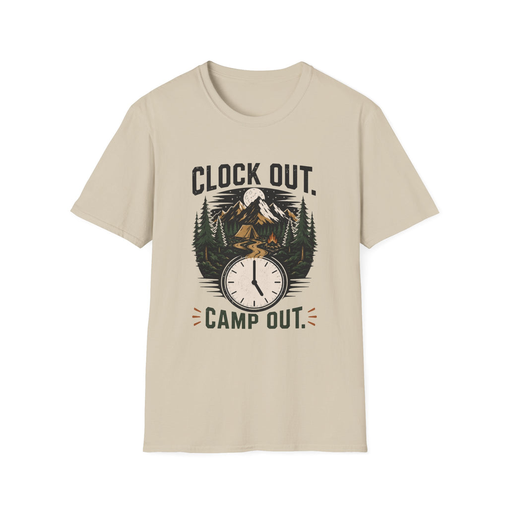 Clock Out Camping Tee