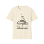 Cozy Owl Mushroom Tee