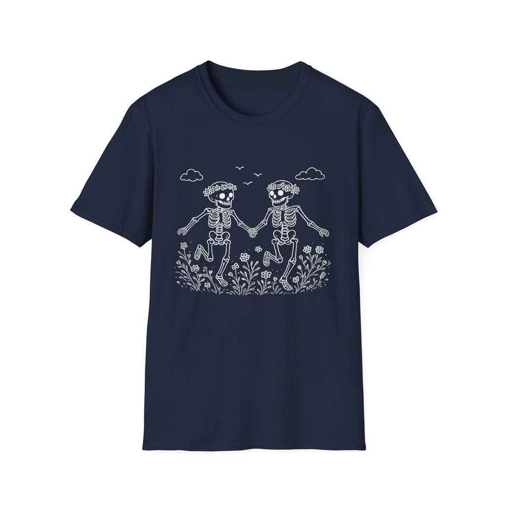 Dancing Skeleton Wildflower Tee