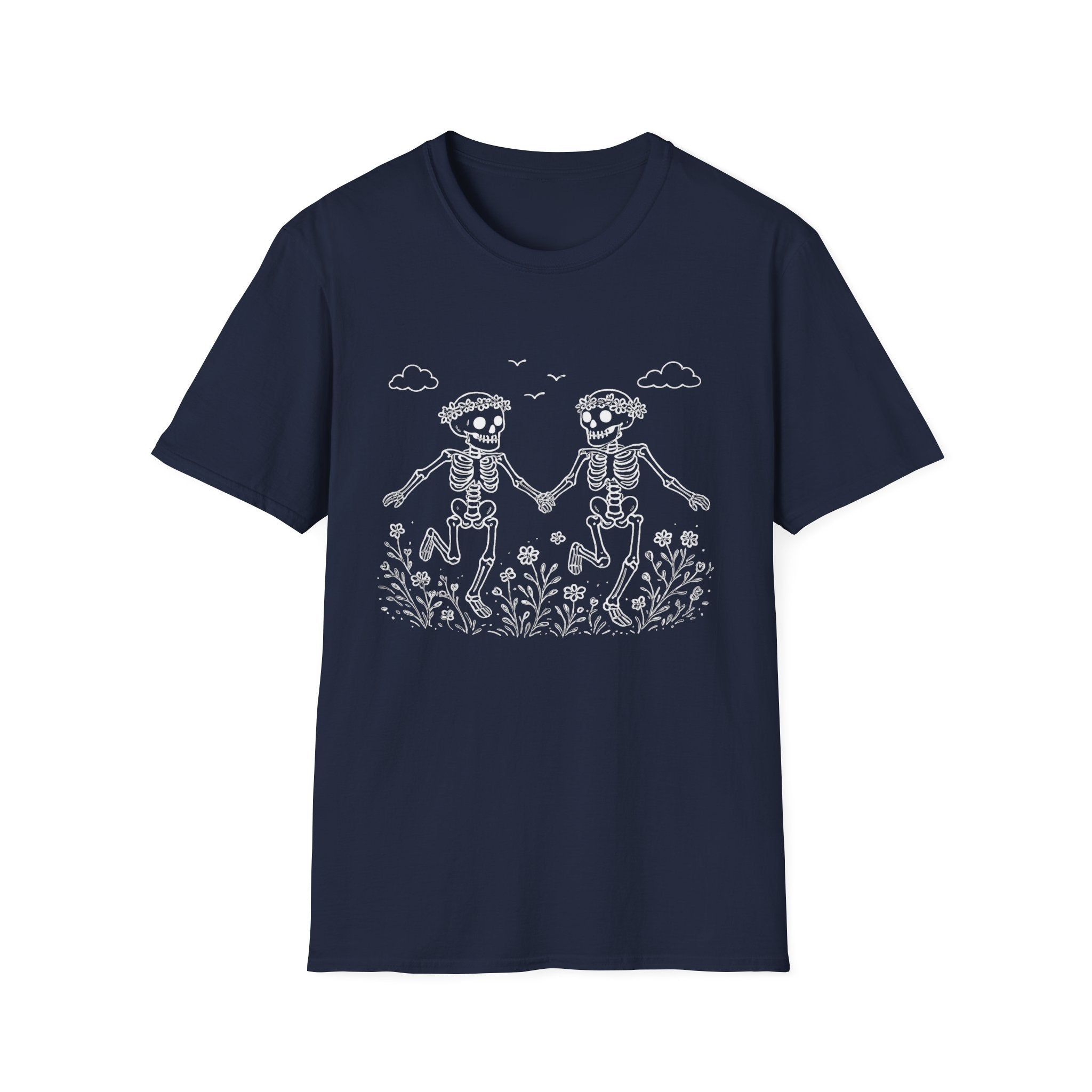 Dancing Skeleton Wildflower Tee