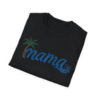 Coastal Mama Palm Tree & Wave Tee