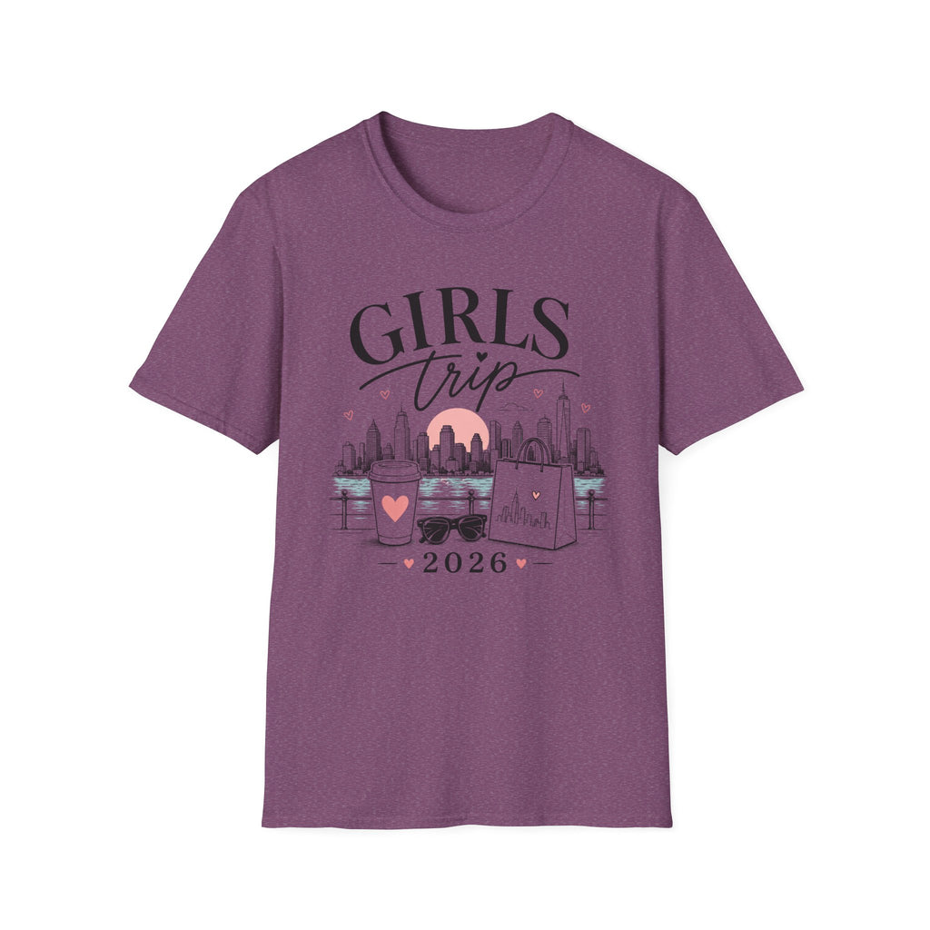 Girls Trip 2026 Shopping & Coffee Tee