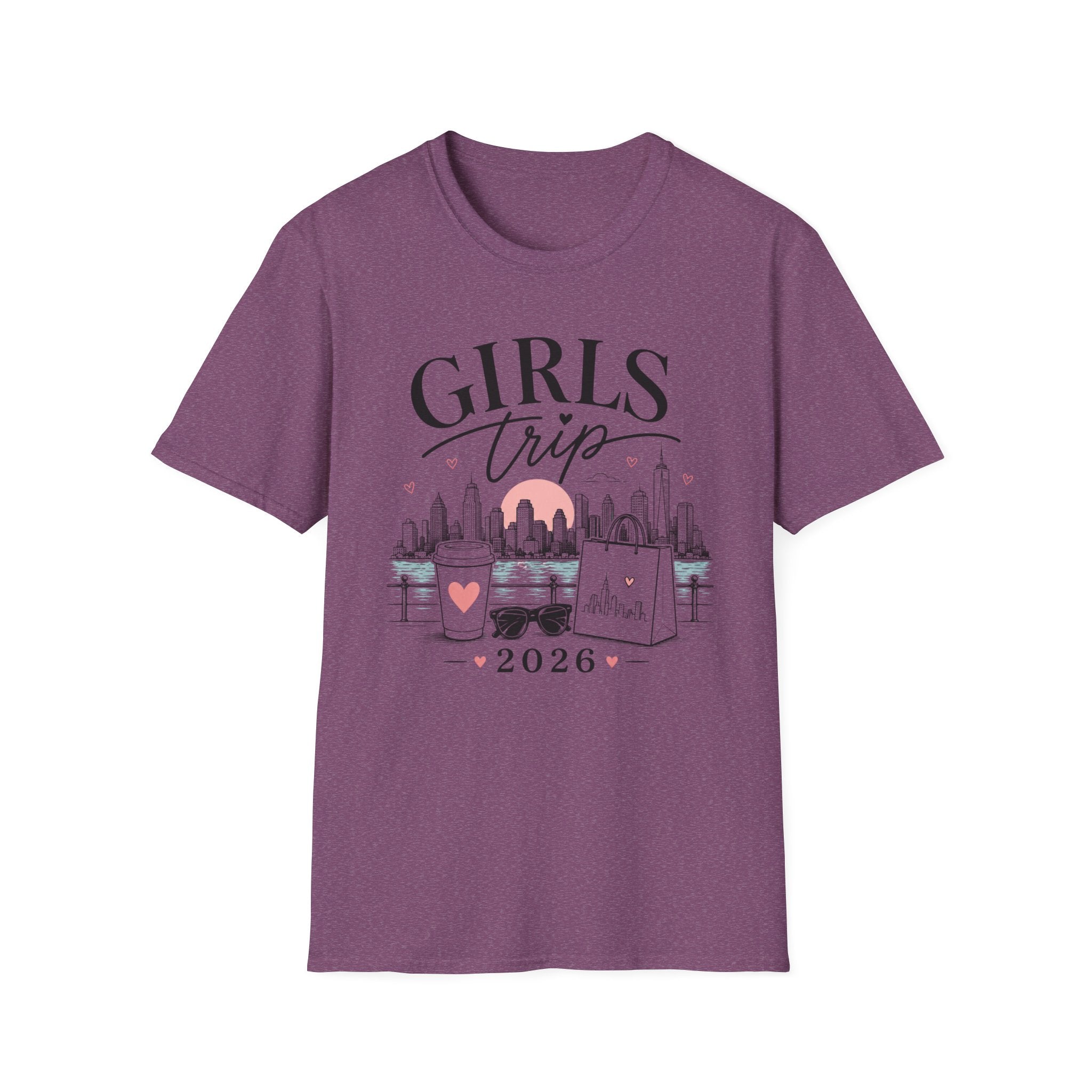 Girls Trip 2026 Shopping & Coffee Tee