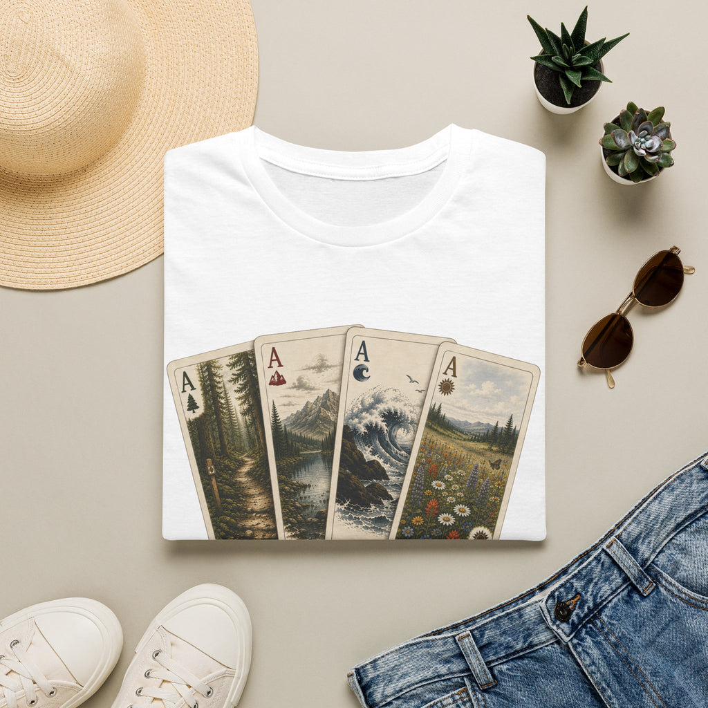 Aces of Adventure Playing Cards Tee