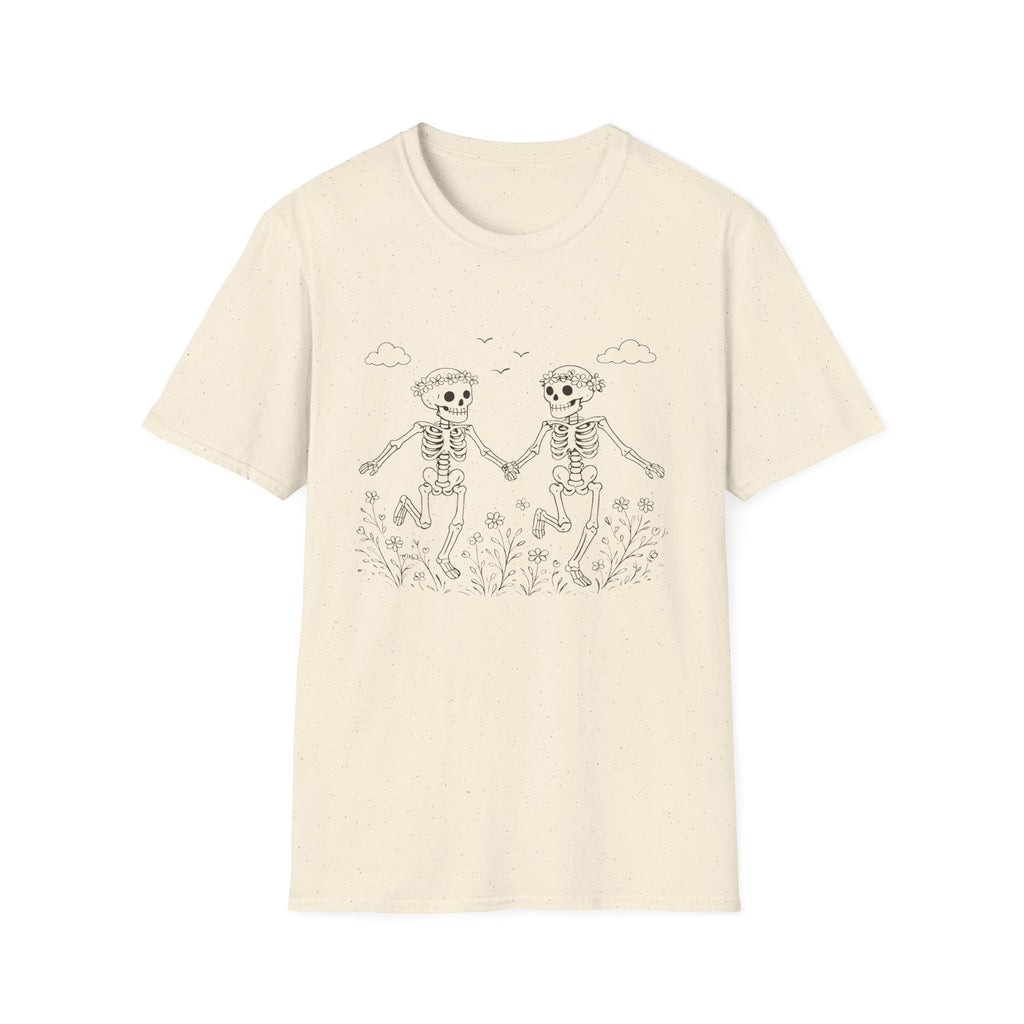 Dancing Skeleton Wildflower Tee