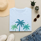 Tropical Sunset Palm Tree Tee