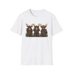 See No Hear No Speak No Moose Hikers Tee