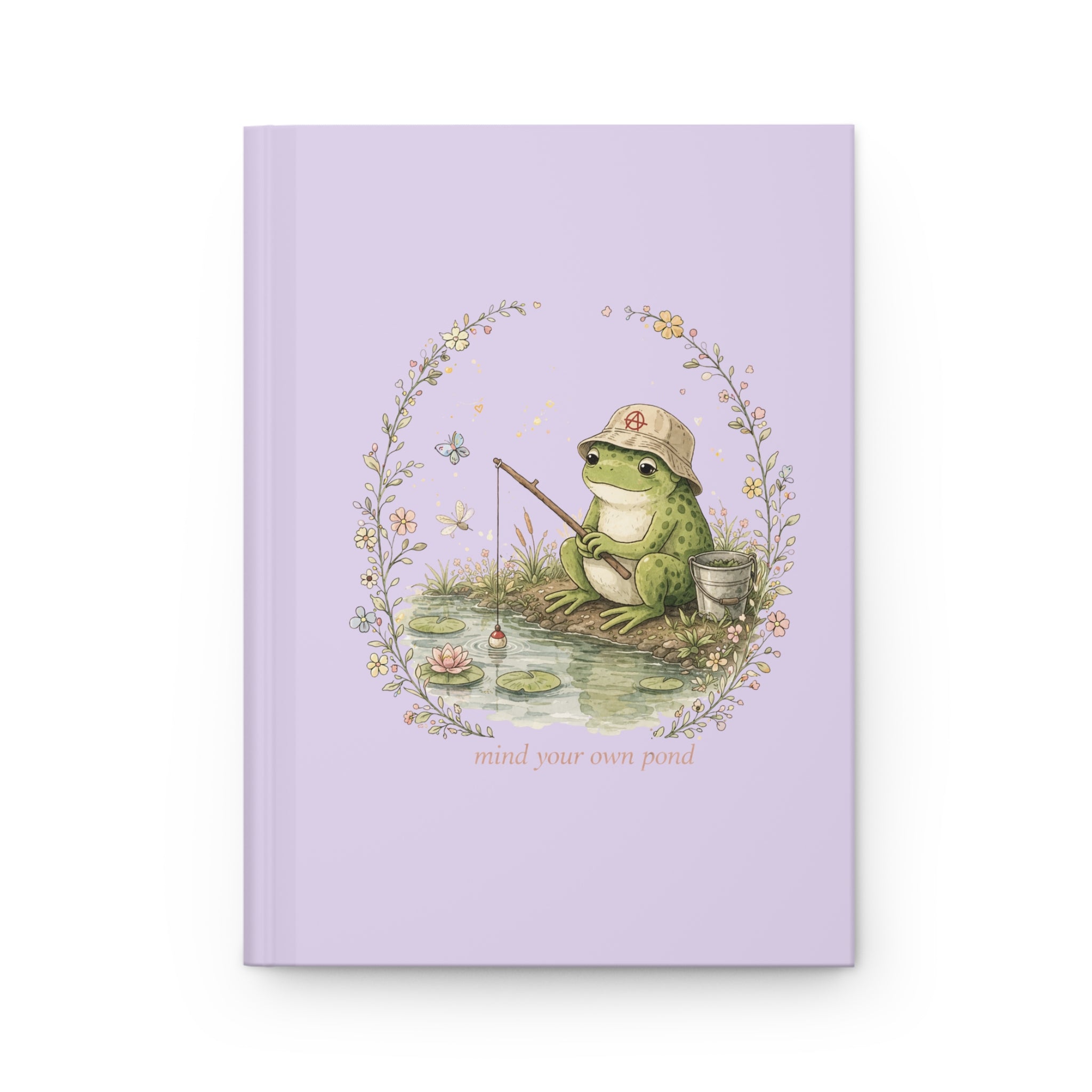 Mind Your Own Pond Journal Matte
