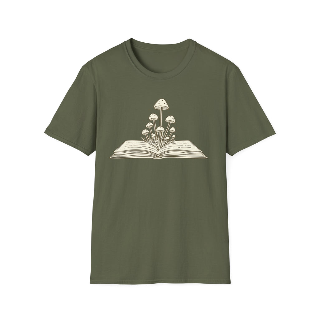 Magic Mushroom Book T-Shirt