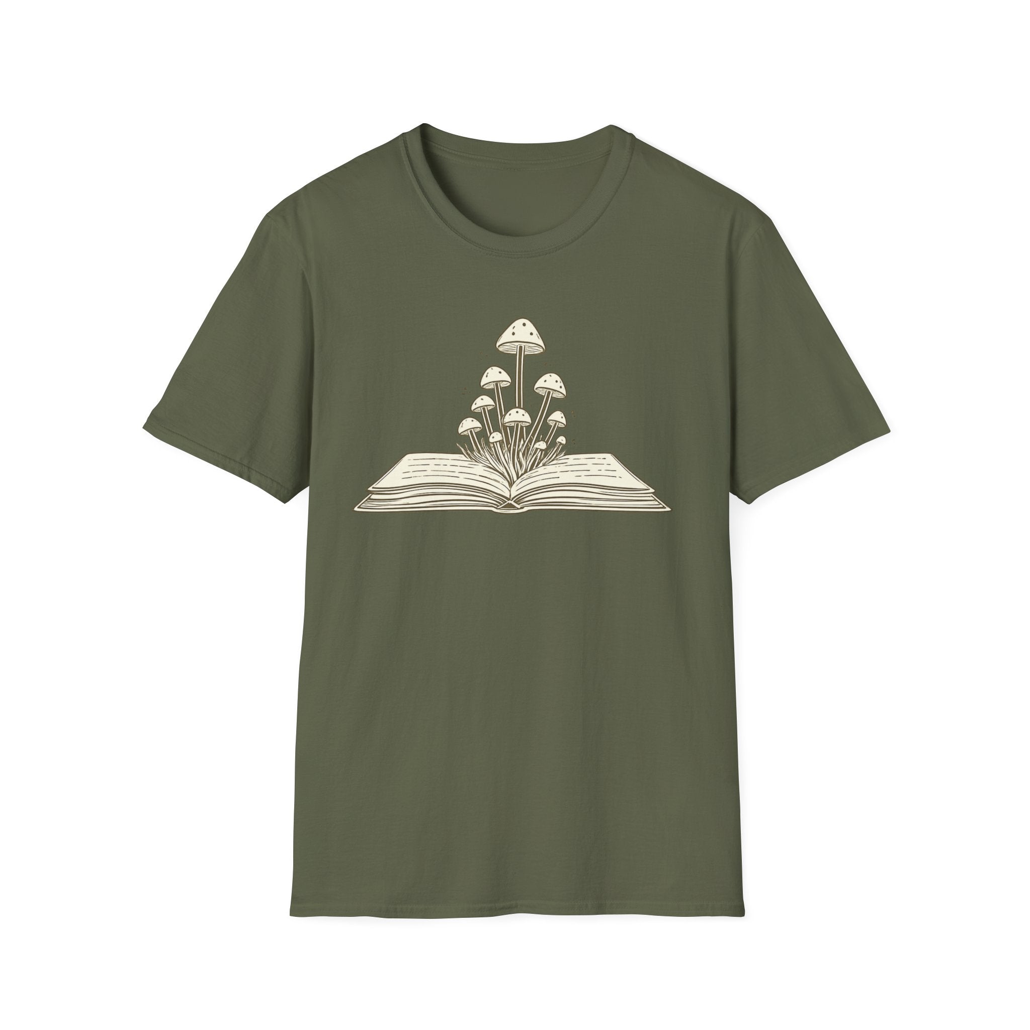 Magic Mushroom Book T-Shirt