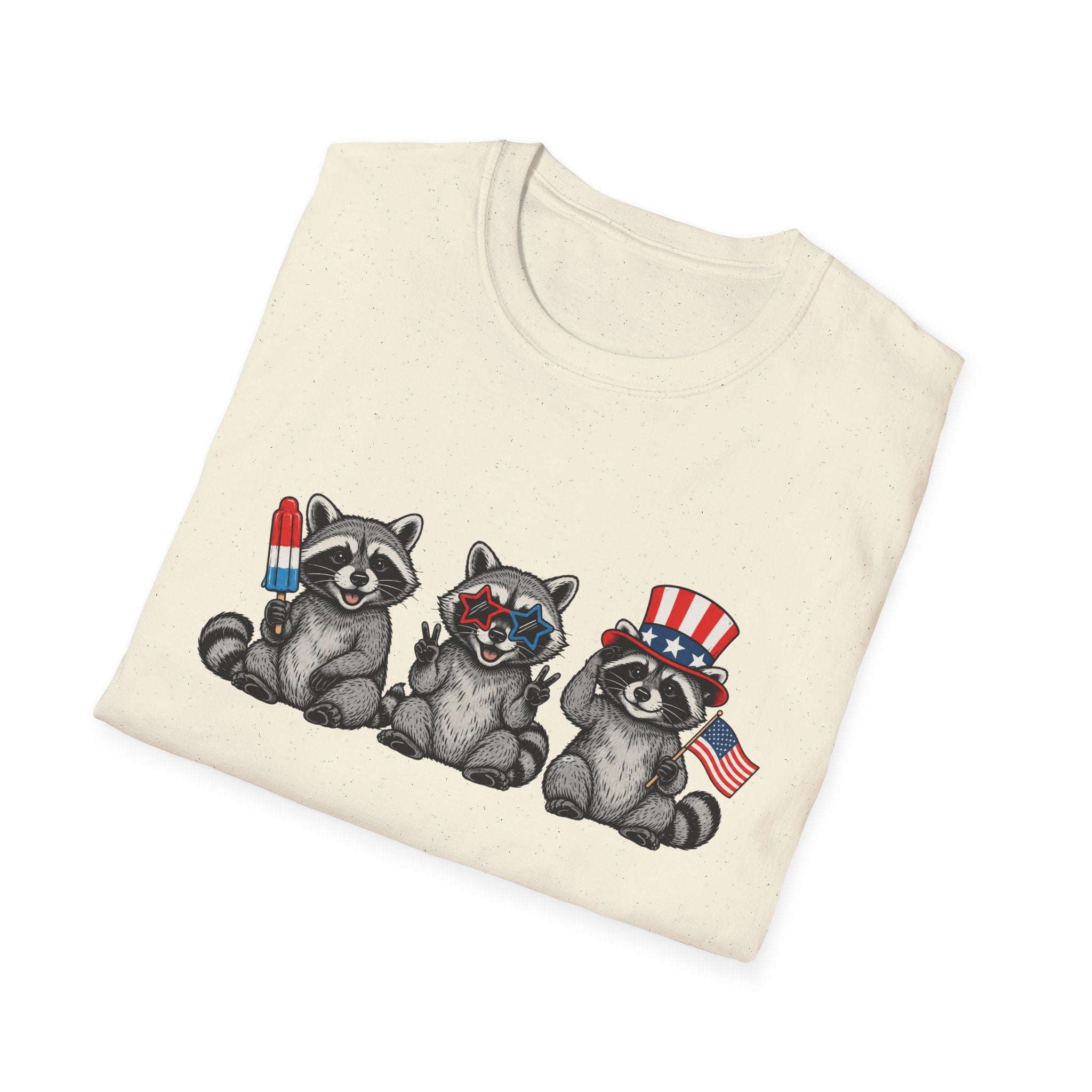 Feral and Free Raccoon Tee