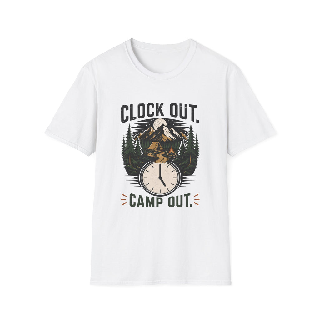 Clock Out Camping Tee