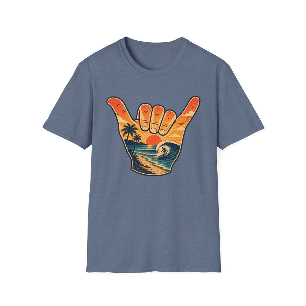 Hang Loose Sunset Surf Tee