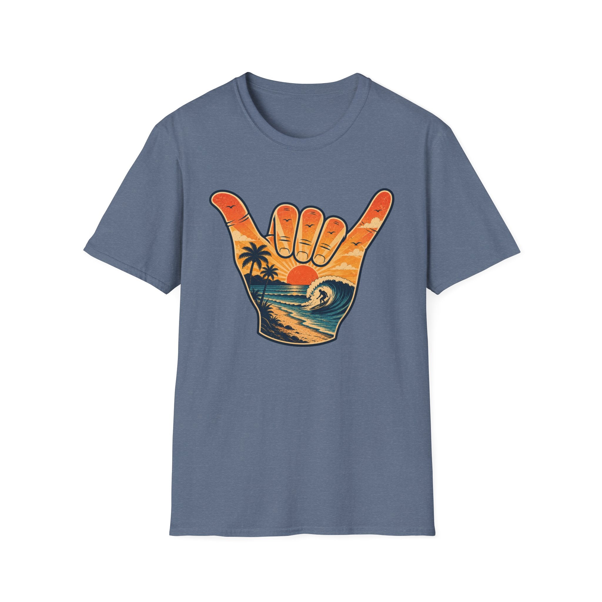 Hang Loose Sunset Surf Tee