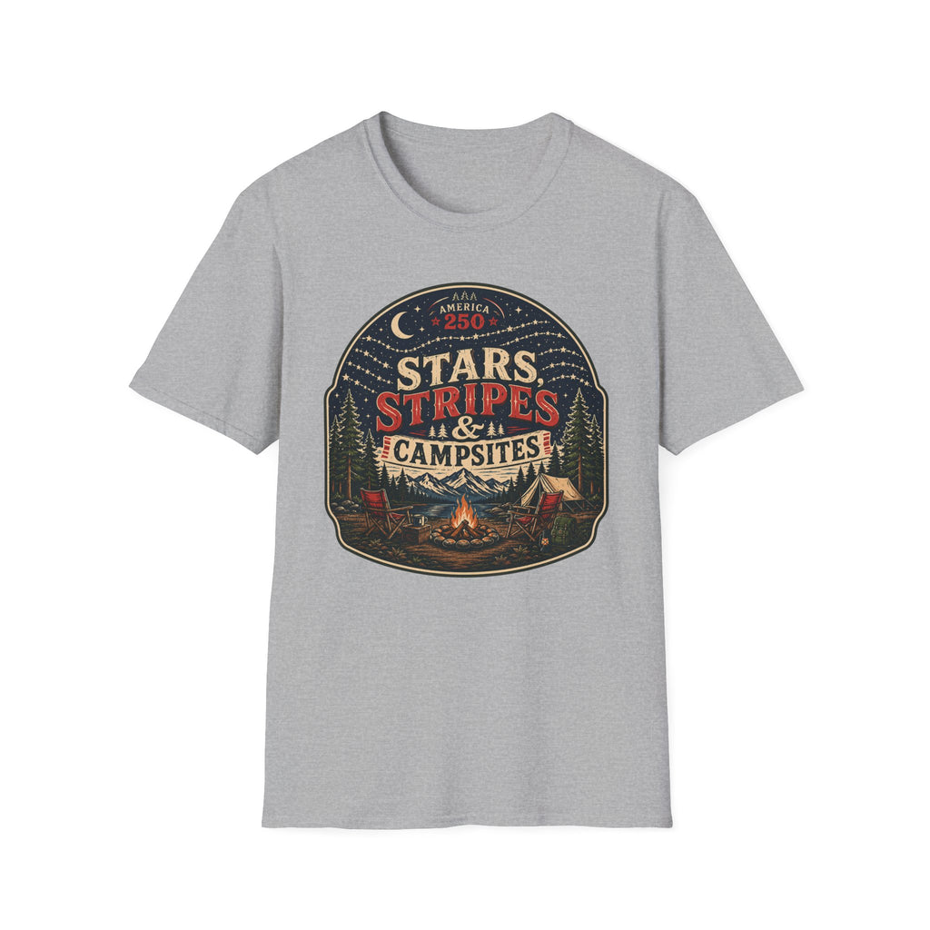 Stars, Stripes and Campsites Tee