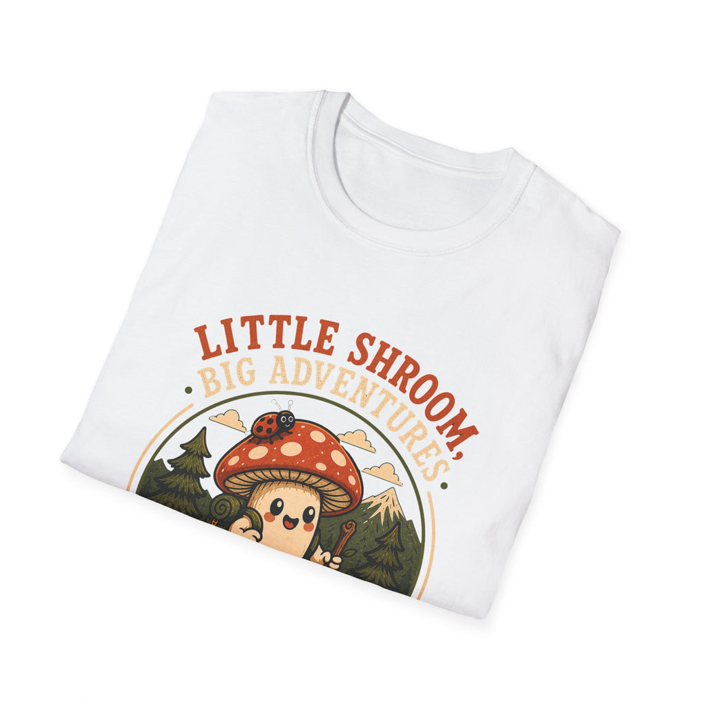 Little Shroom, Big Adventures Mushroom Tee