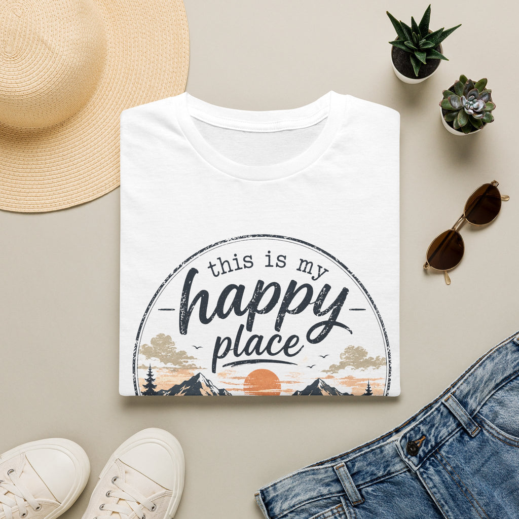 This Is My Happy Place Mountain Tee