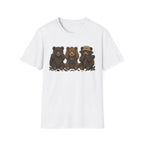 See No Hear No Speak No Bear Hikers Tee