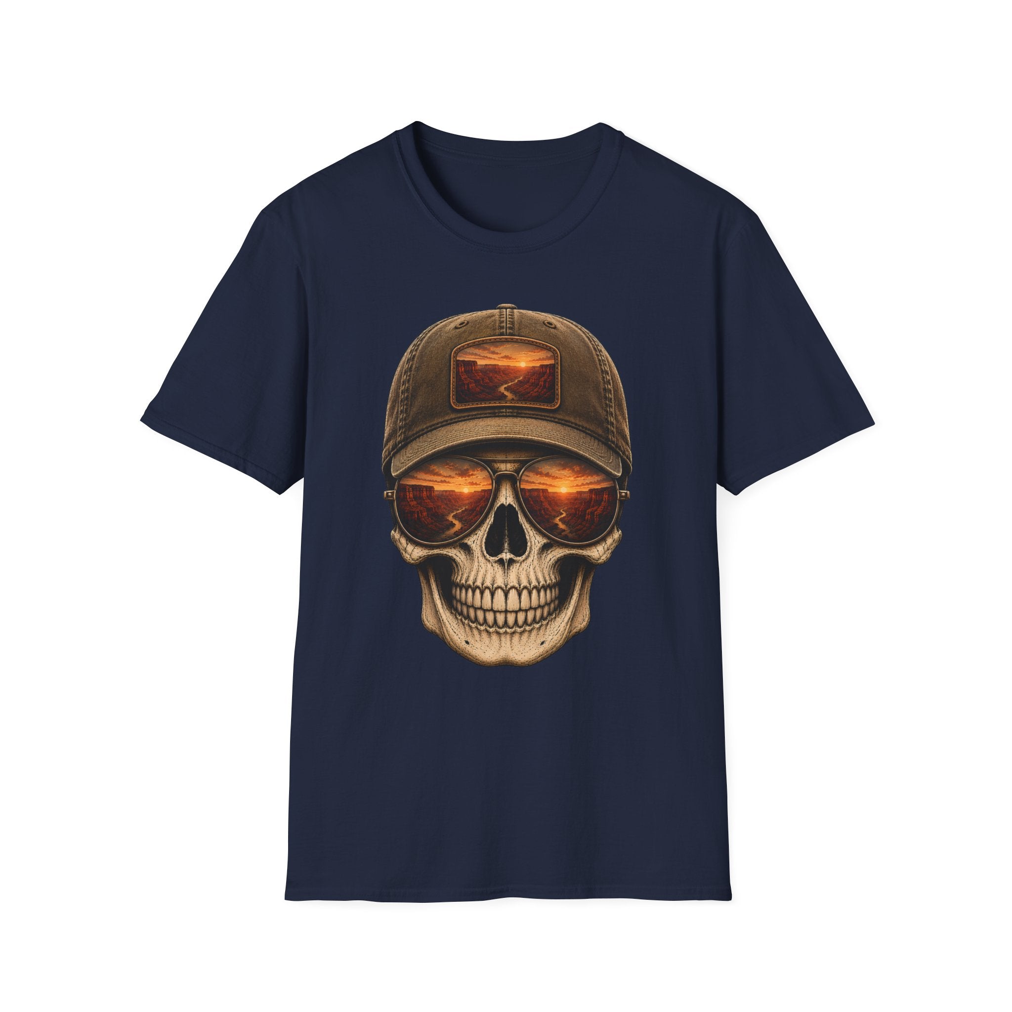 Canyon Sunset Skull Tee