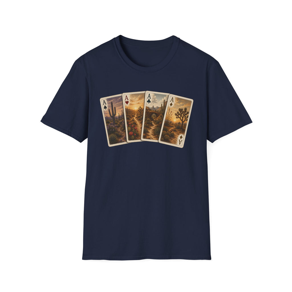 Desert Ace Playing Cards Tee