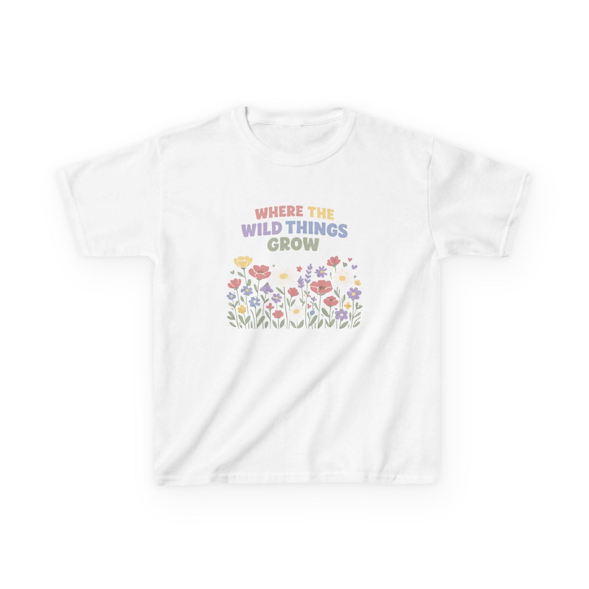 Where the Wild Things Grow Kids Tee