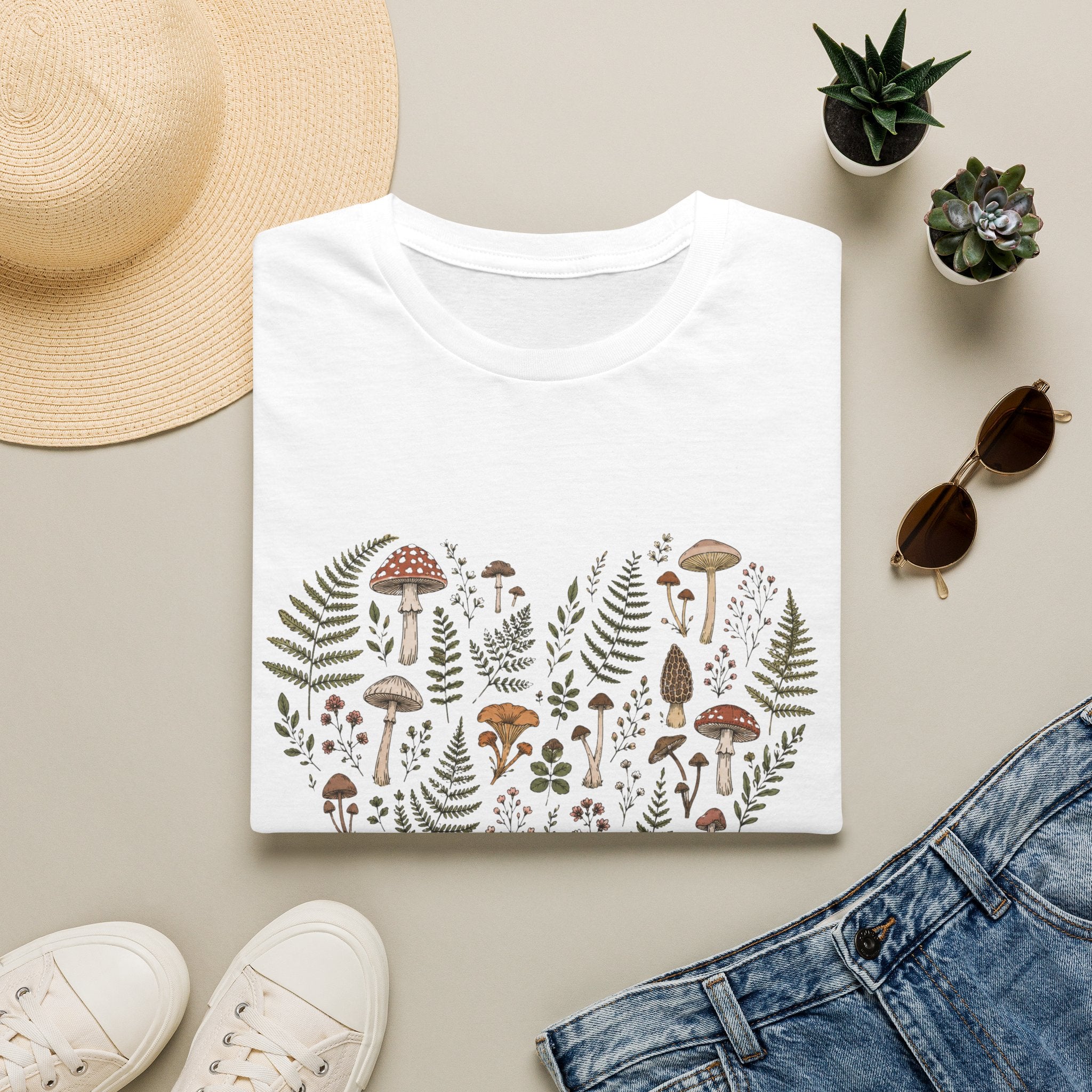 Wild Roots Botanical Heart Tee