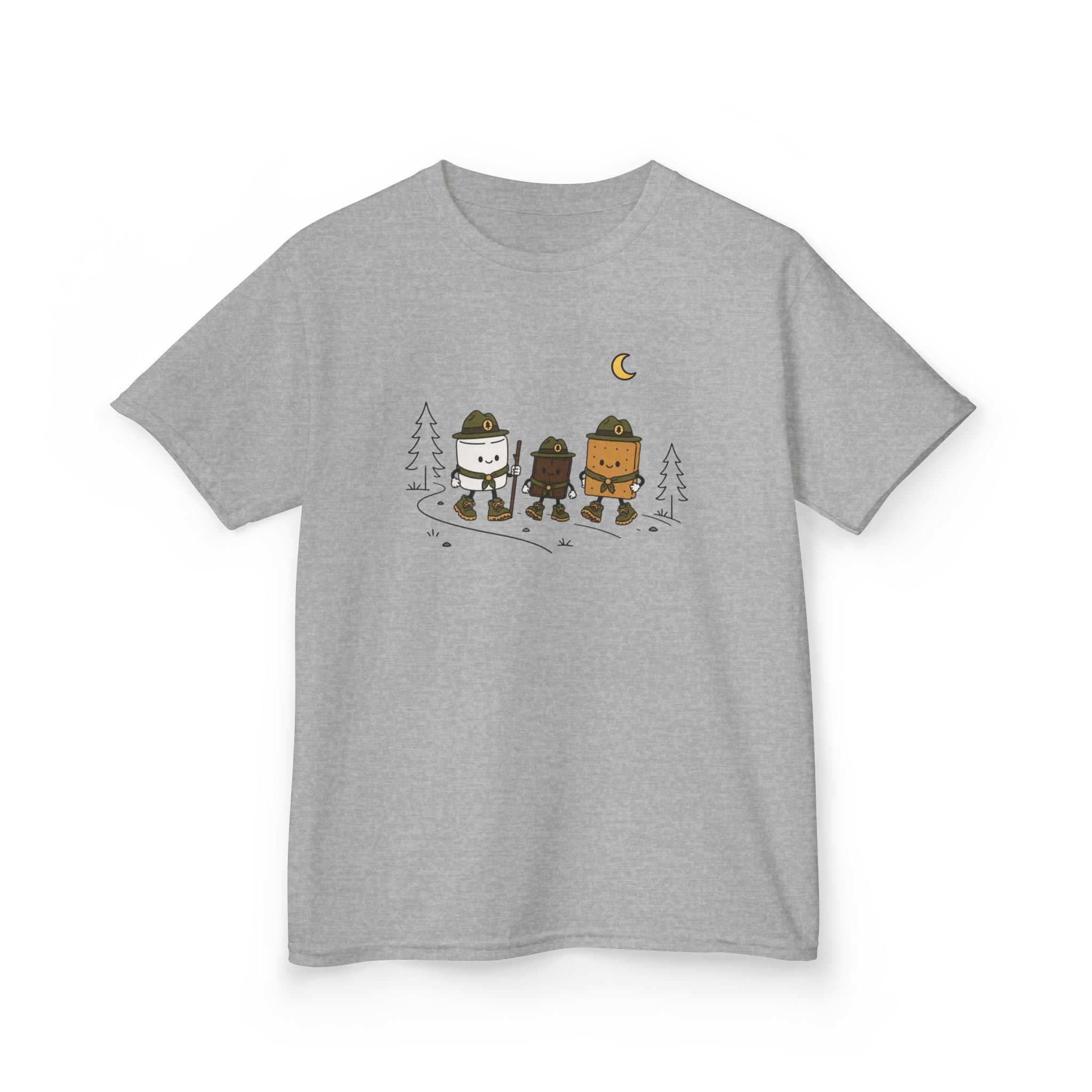 Trail Scout S'mores Crew Kid's Tee