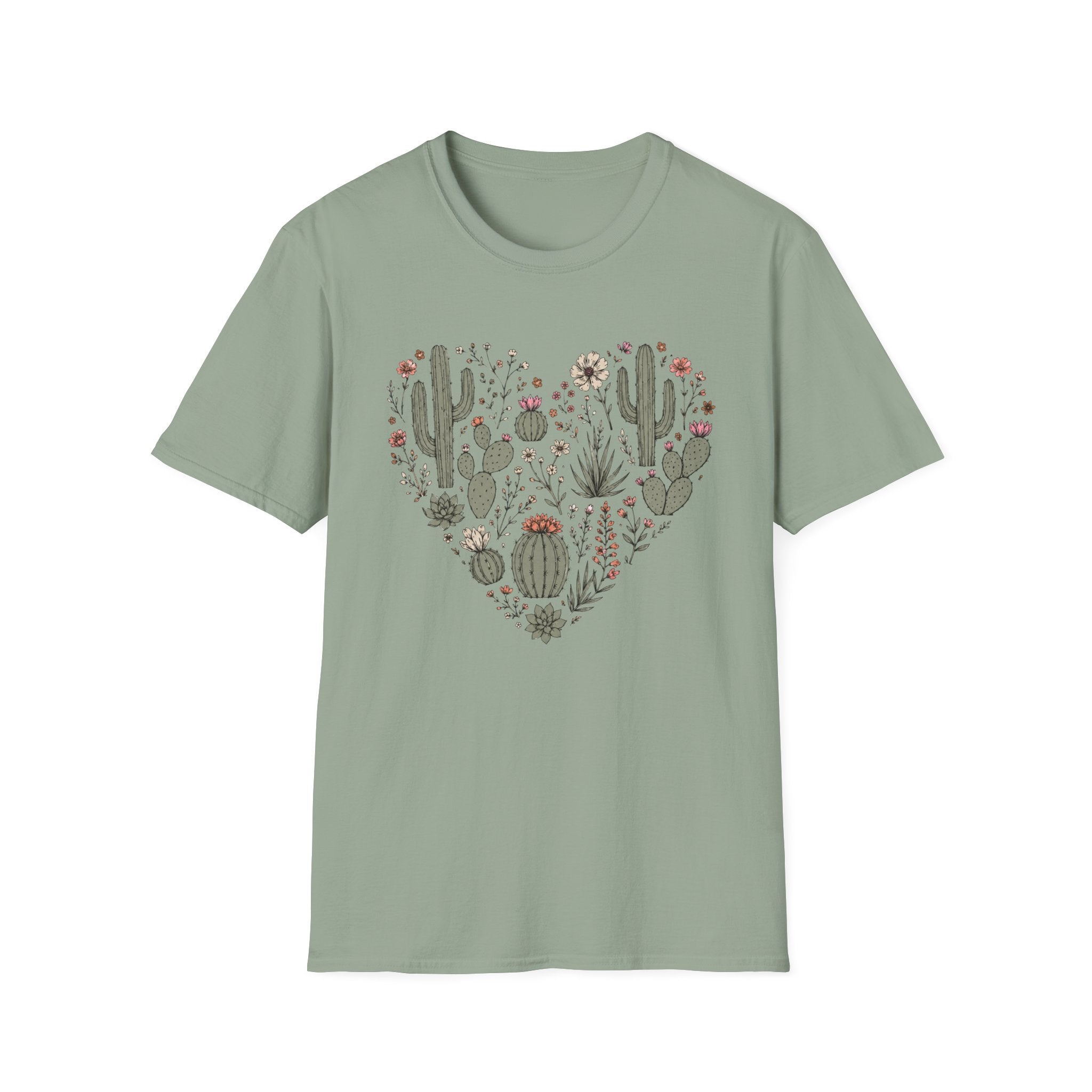 Southwest Soul Botanical Heart Tee