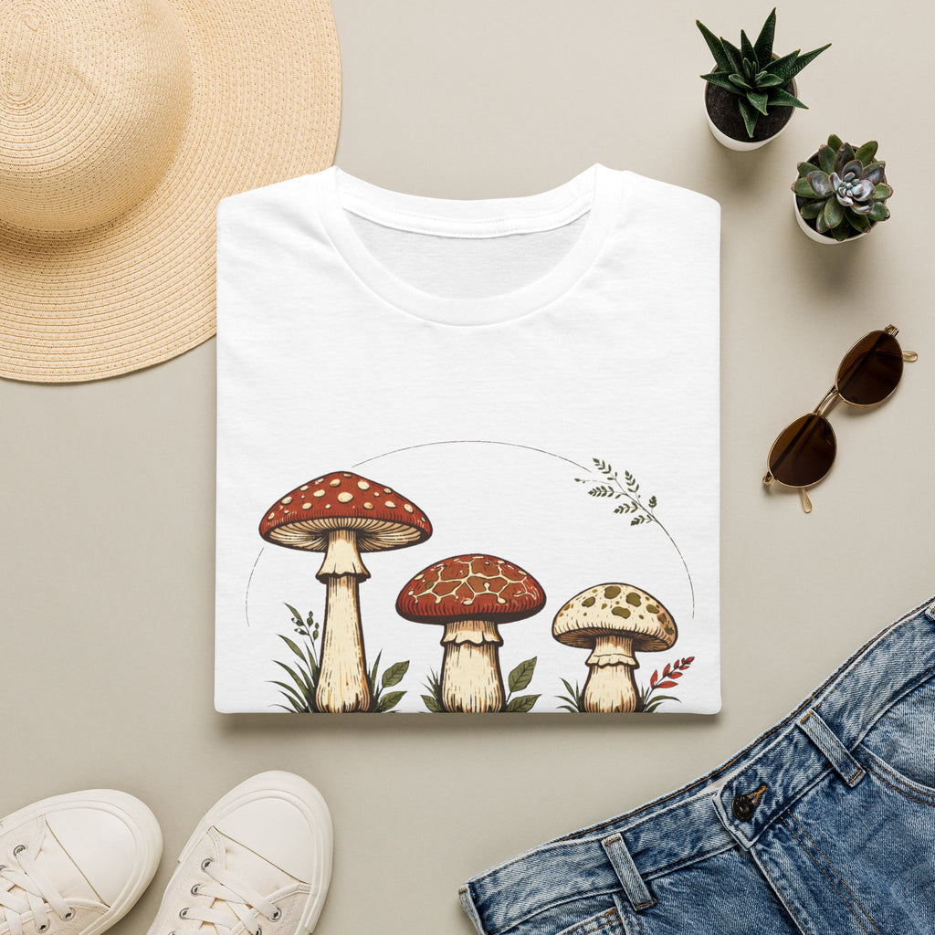 Vintage Mushroom Study Tee