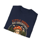 Little Shroom, Big Adventures Mushroom Tee