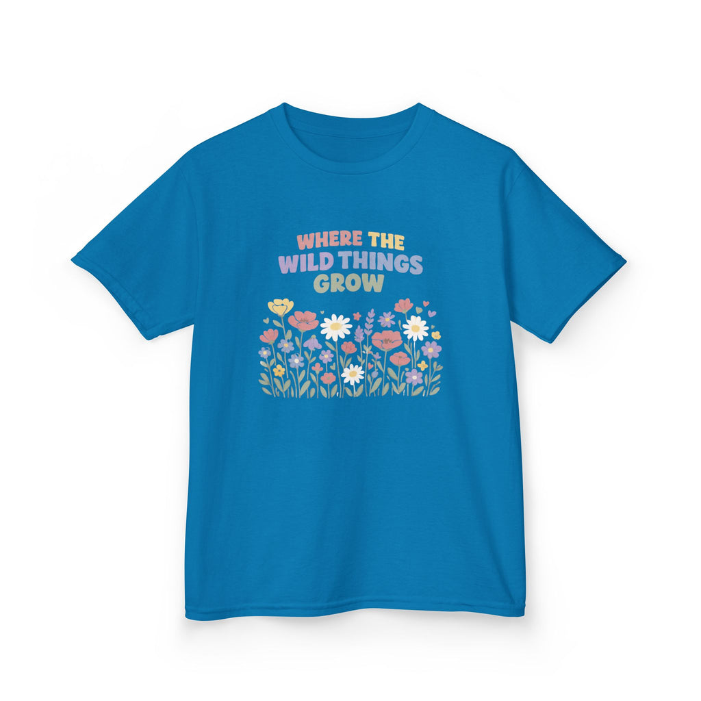Where the Wild Things Grow Kids Tee