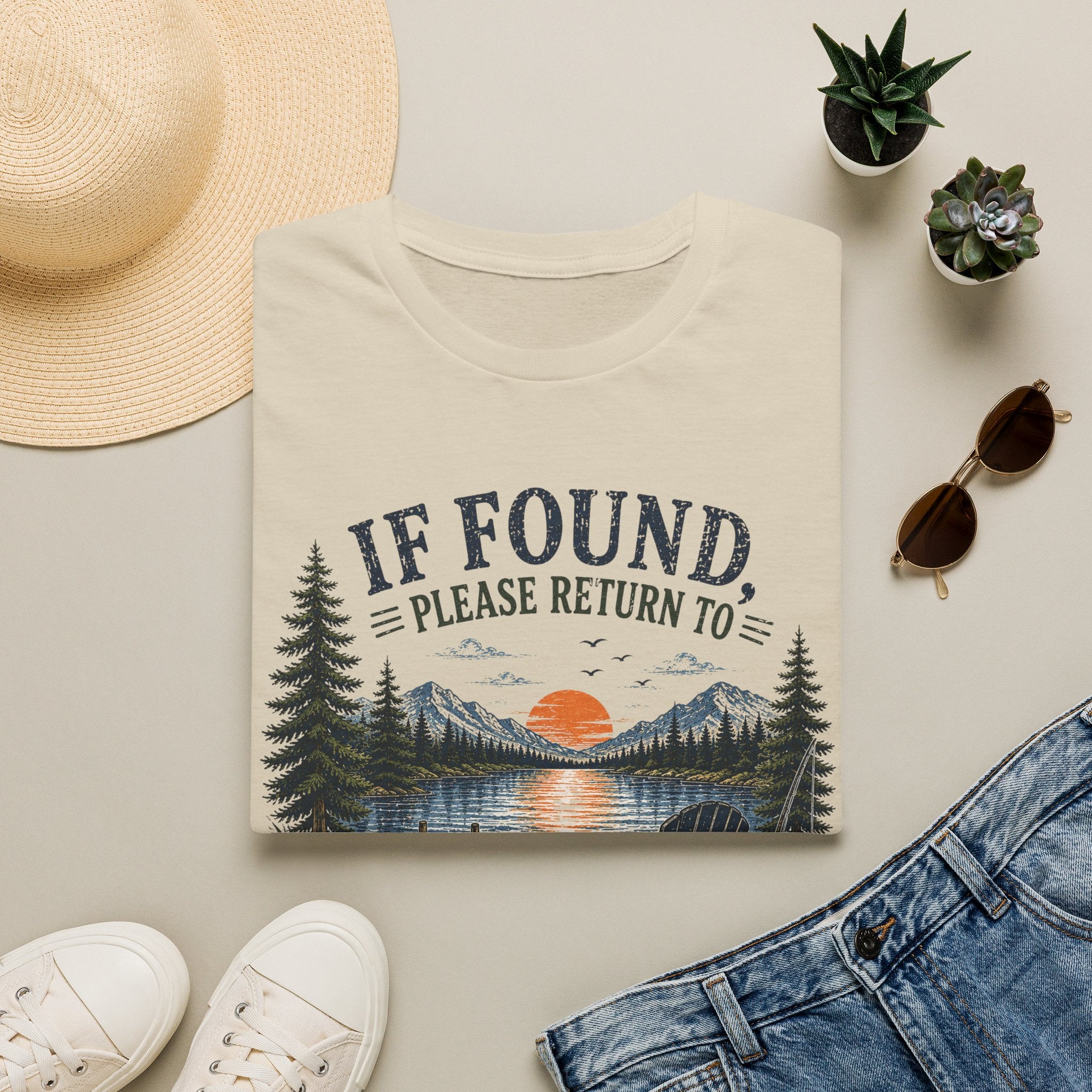If Found Please Return To The Lake Tee