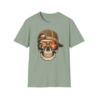 Sunset Barrel Skull Surf Tee