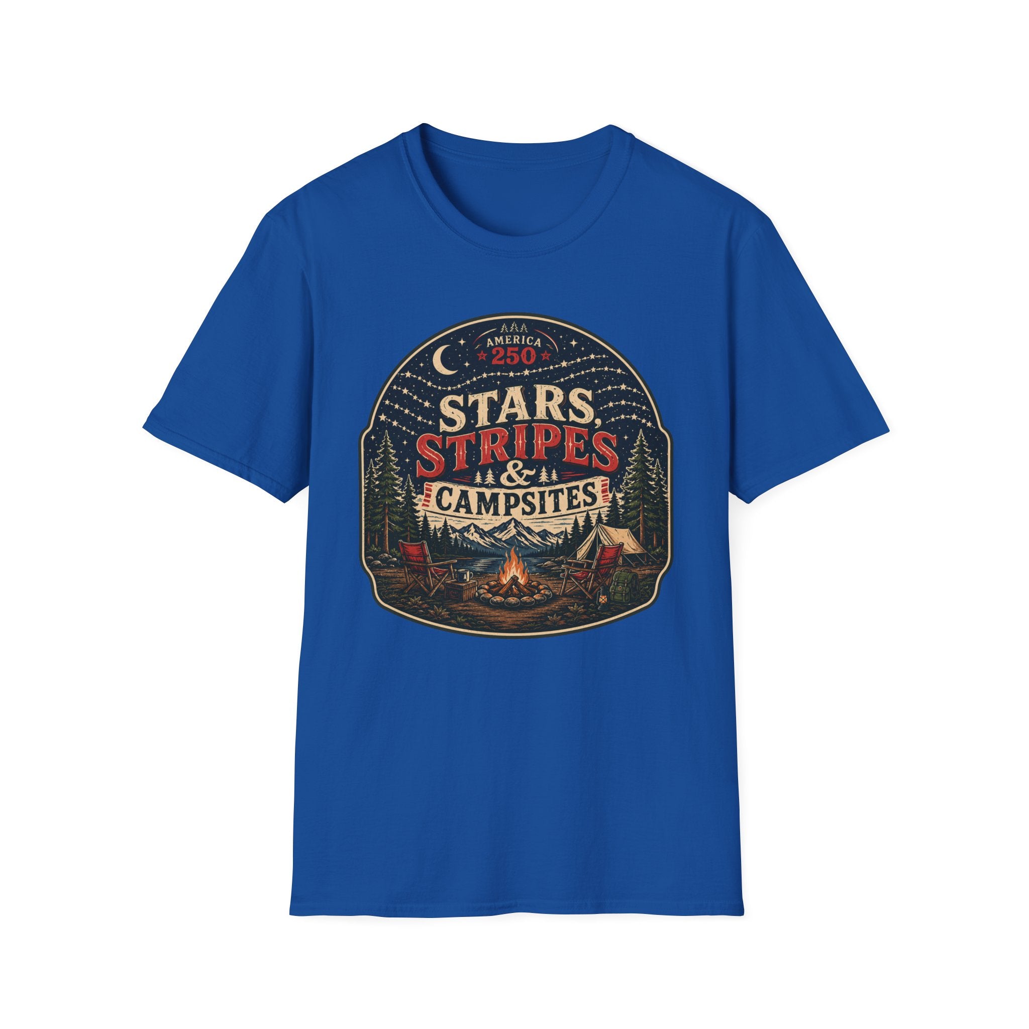 Stars, Stripes and Campsites Tee